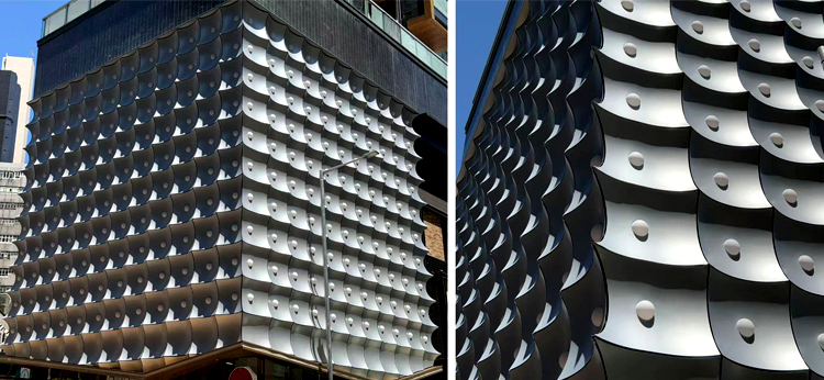 Recubrimiento autolimpiable para fachadas arquitectónicas