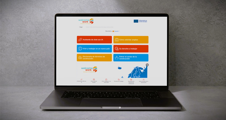 Welcome work presenta una aplicación móvil para facilitar la inserción laboral de personas refugiadas en la construcción