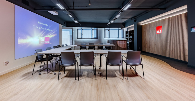 B.E.G. inaugura en Barcelona un espacio experiencial para la automatización y el control de la iluminación