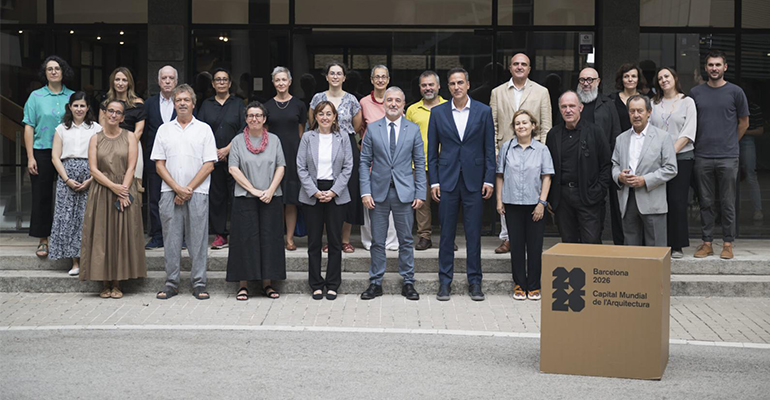 El Gobierno respalda la Capital Mundial de la Arquitectura 2026 en Barcelona con 3,7 millones de euros