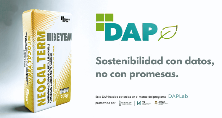 Mortero para fachadas y sistemas Sate con corcho natural