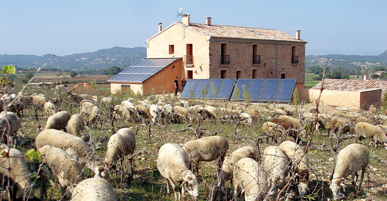 Climatización radiante para la Masía Can Gramunt  