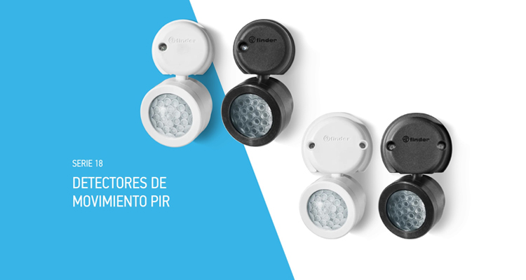 Detectores de movimiento y presencia para la gestión inteligente de la iluminación