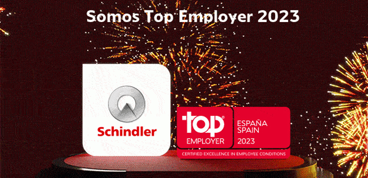 terminado Incompetencia Desagradable Schindler España 'Top Employer' por 15º año consecutivo - Infoconstrucción
