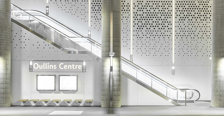 Estacion Oullins Center Porcelanosa 5 - Infoconstruccion