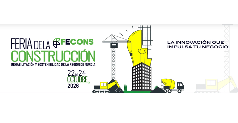 Fecons 2026 reunirá en Murcia a más de 200 empresas del sector de la construcción