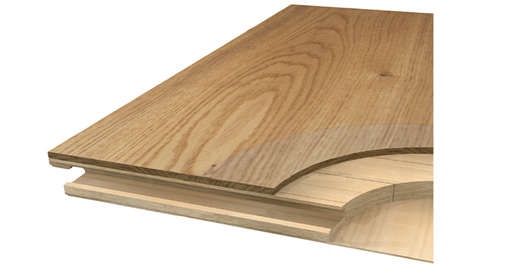 Línea de suelos de madera tricapa orientada a profesionales