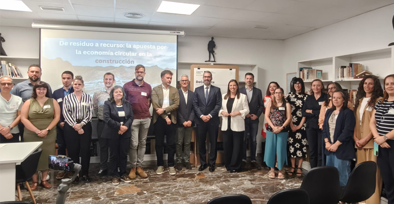 El ITC participa en DeCoWaste, proyecto europeo para la gestión circular de residuos de construcción y demolición en el Sudoeste europeo