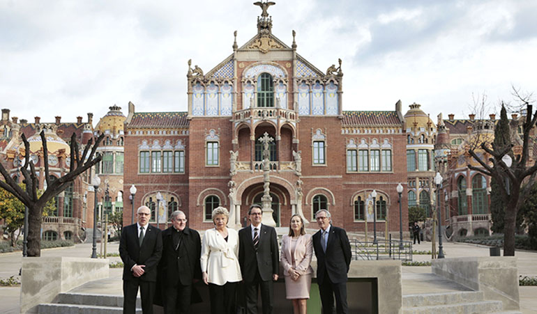 Obras Hospital de la Santa Creu i Sant Pau