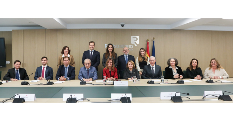 Maria Rosario Jimenez decana Colegio Registradores - Infoconstruccion