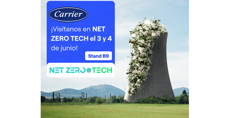 Carrier mostrará soluciones HVAC para la descarbonización en Net Zero Tech 2026