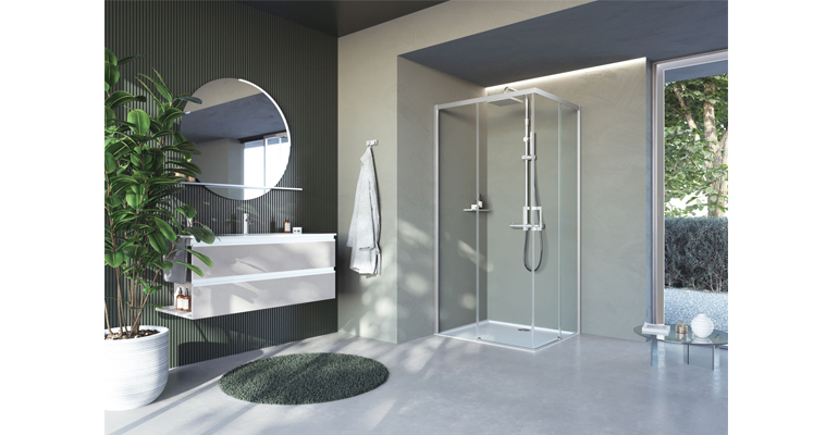 Novellini mampara ducha Click 2 - Infoconstruccion