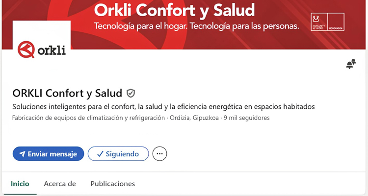 Orkli reorganiza su presencia en Linkedin con una estrategia global de comunicación