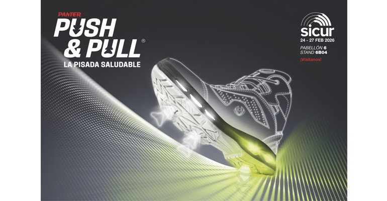 Calzado de seguridad con tecnología Push & Pull
