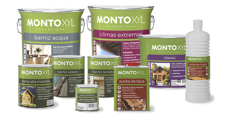 Pinturas Montó renueva su gama profesional para el tratamiento de la madera