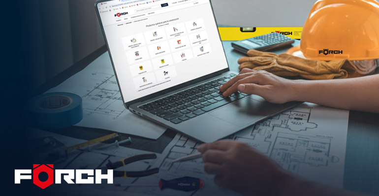 FÖRCH facilita la gestión de compras a los profesionales de la construcción con su plataforma B2B