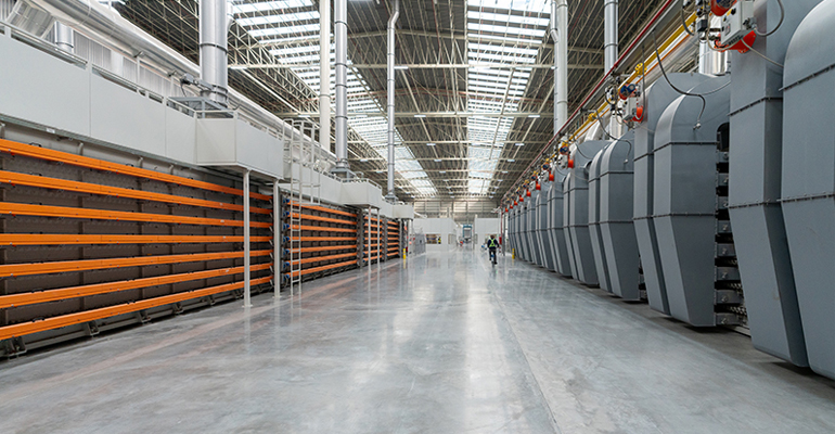 Porcelanosa amplía su Planta 4 y duplica la capacidad de producción de porcelánico de gran formato