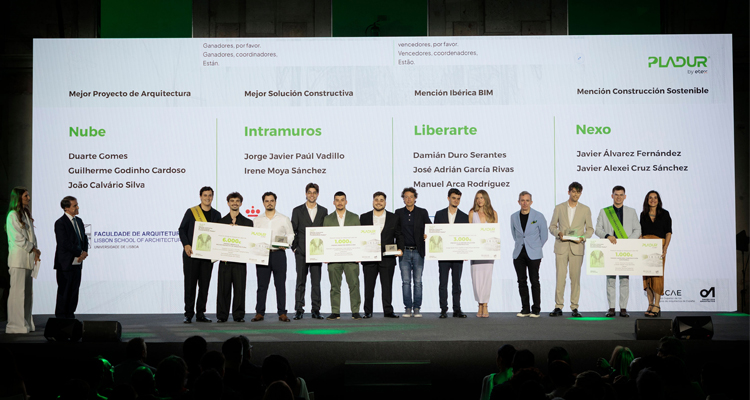 Los Premios Pladur distinguen los mejores proyectos de arquitectura de estudiantes ibéricos