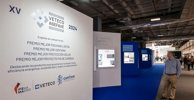 Veteco y Asefave convocan sus premios 2026 para proyectos de fachadas, ventanas y protección solar