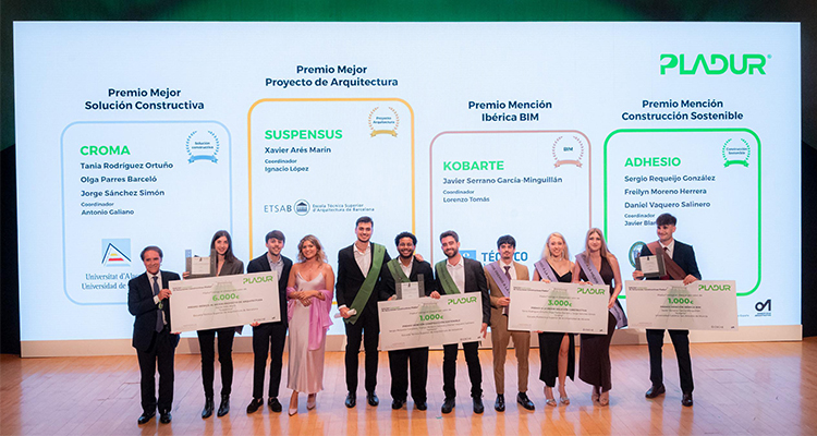 Valencia acoge la gala de los Premios Pladur, centrados en soluciones constructivas e innovación arquitectónica