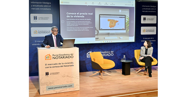 El Notariado lanza un portal estadístico con precios reales de compraventa de vivienda en España