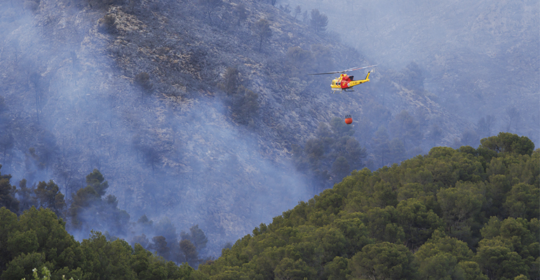 Los Registradores ofrecen notas simples gratuitas y activan el Portal de Emergencias para los afectados por los incendios