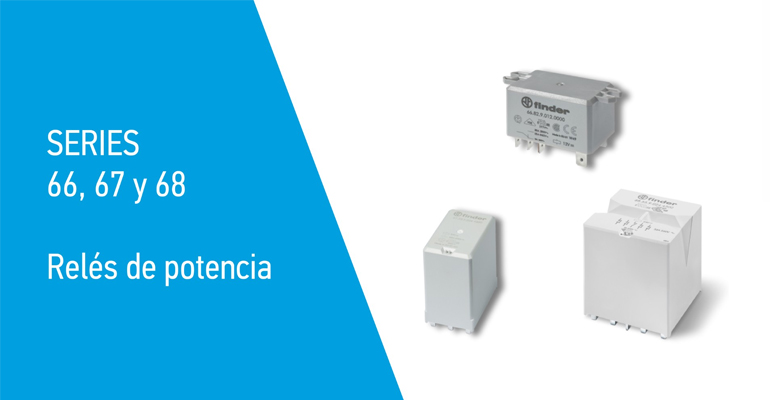 Relés de potencia para entornos exigentes y energías limpias para automatización industrial