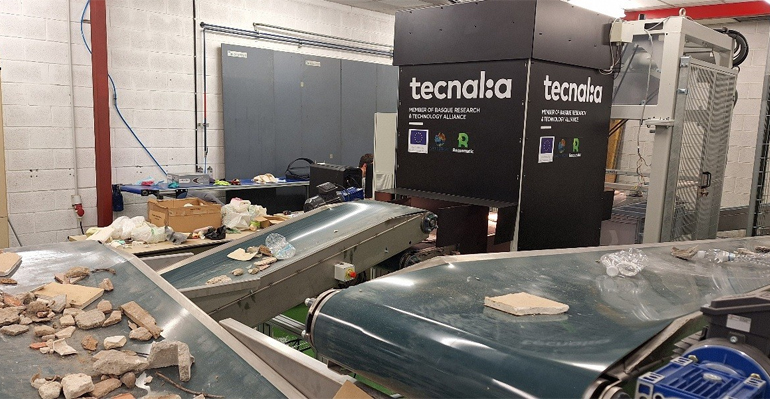 Robot reciclaje material construccion 2 - Infoconstruccion