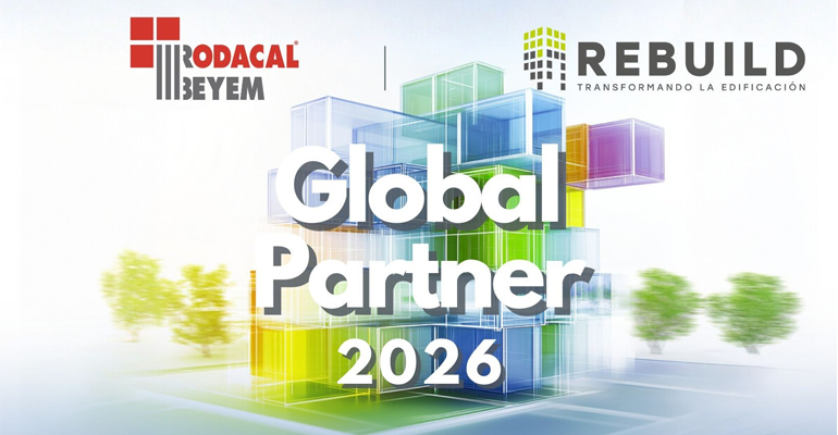 Rodacal Beyem será Global Partner de Rebuild 2026 en el año de su 40º aniversario