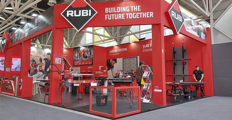 Rubi presenta nuevas soluciones de corte en Cersaie 2025