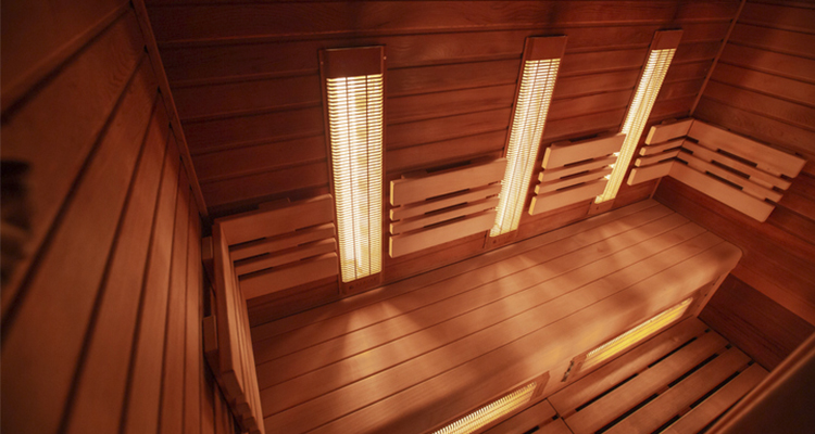 Sauna infrarrojos wellness real estate
