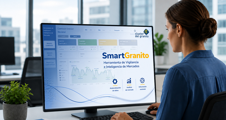 El Cluster del Granito lanza SmartGranito para reforzar el análisis de mercados y la competitividad empresarial