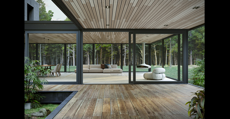 Acabados texturizados en PVC con estética y durabilidad para la arquitectura moderna