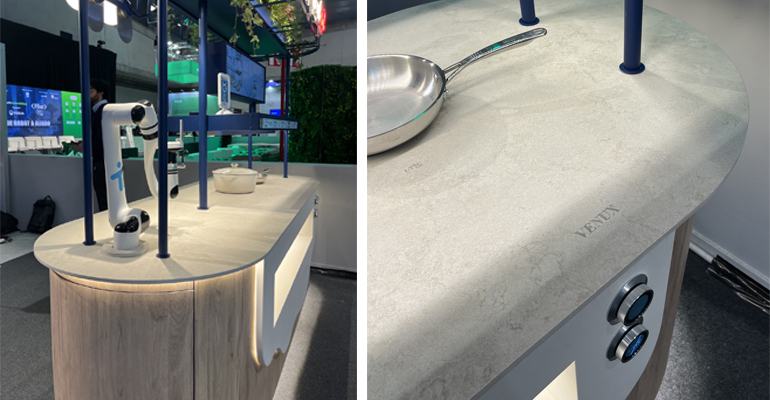 Venux presenta en Fitur TechY un bufet inteligente con inducción invisible para el sector hotelero