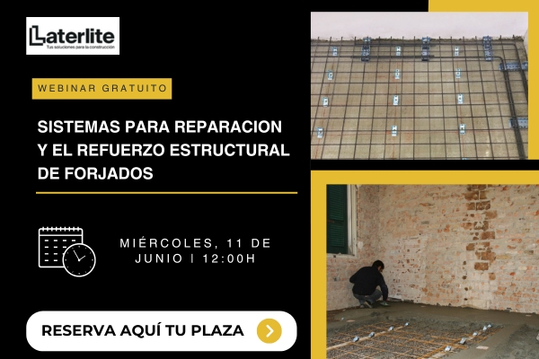 Soluciones técnicas para la reparación y refuerzo estructural de forjados