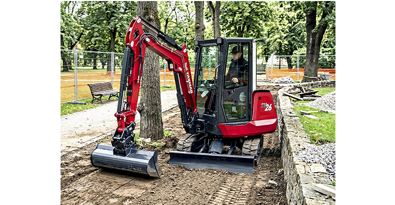 Miniexcavadoras diseñadas para responder a las exigencias de las obras modernas