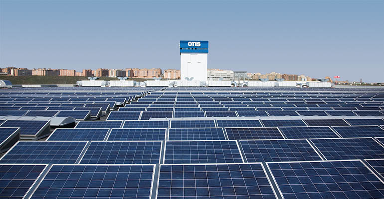 paneles solares otis