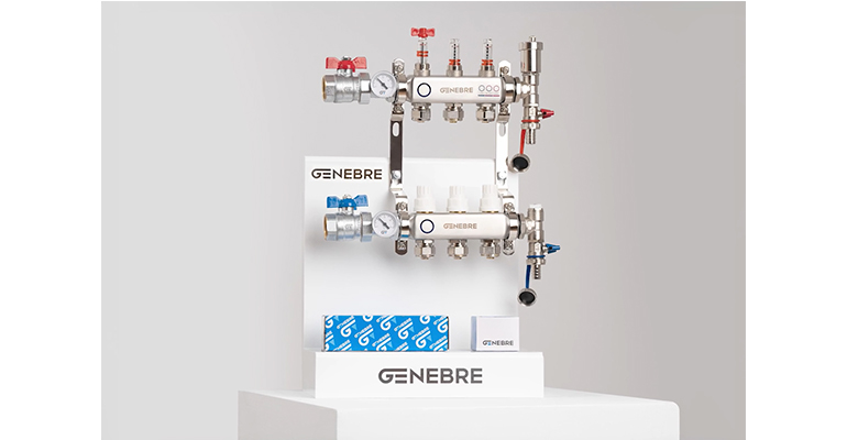 Colectores suelo radiante Genebre - Infoconstruccion