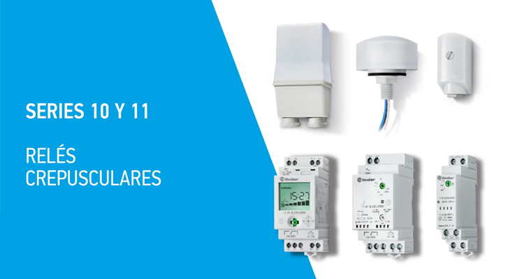Reles crepusculares Finder - Infoconstruccion