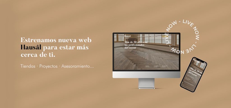 Hausâl estrena nueva web en una apuesta por el diseño y la experiencia de los usuarios 