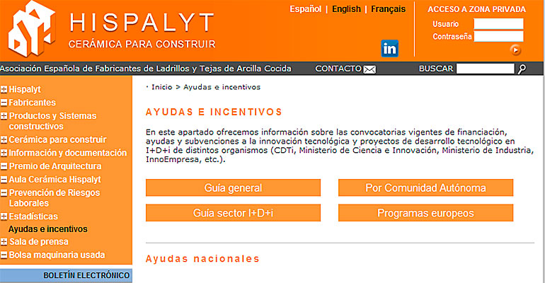 Hispalyt web