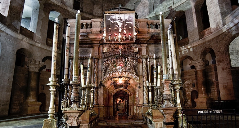 Una empresa española colabora para restaurar el Santo Sepulcro de Jerusalén