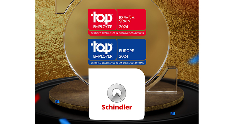 schindler revalida certificado top employer 