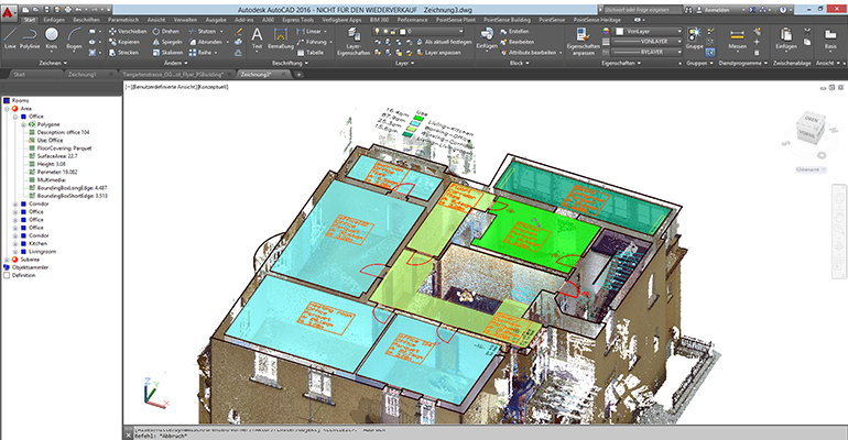 Software procesamiento eficiente de los datos de escaneo láser 3D