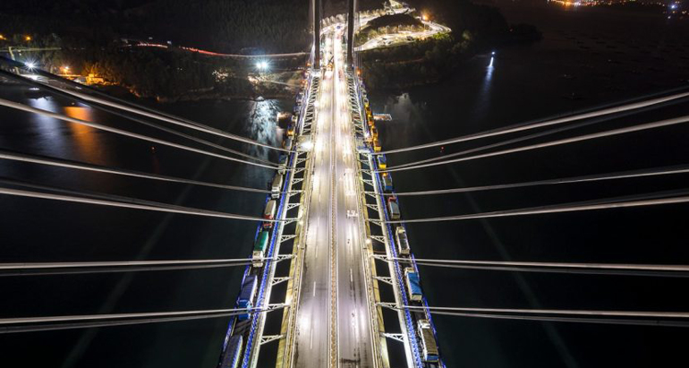 Typsa diseña la ampliación del Puente de Rande en la Ría de Vigo