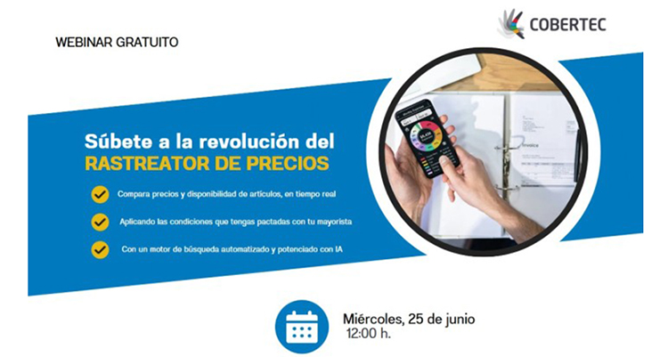La revolución del buscador de precios y productos en el webinar de Cobertec