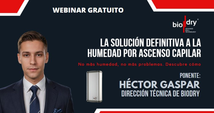 Biodry presenta un sistema para erradicar la humedad por capilaridad